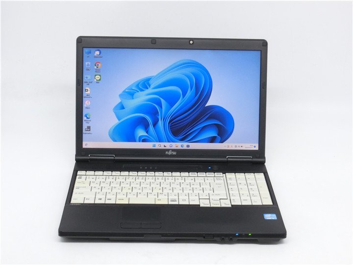 中古/15.6型ノートPC/Win11/爆速新品SSD256/4GB/3世代i5/FMV A572/FW 新品無線マウス 動作良品 HDMI/USB3.0 MS office搭載