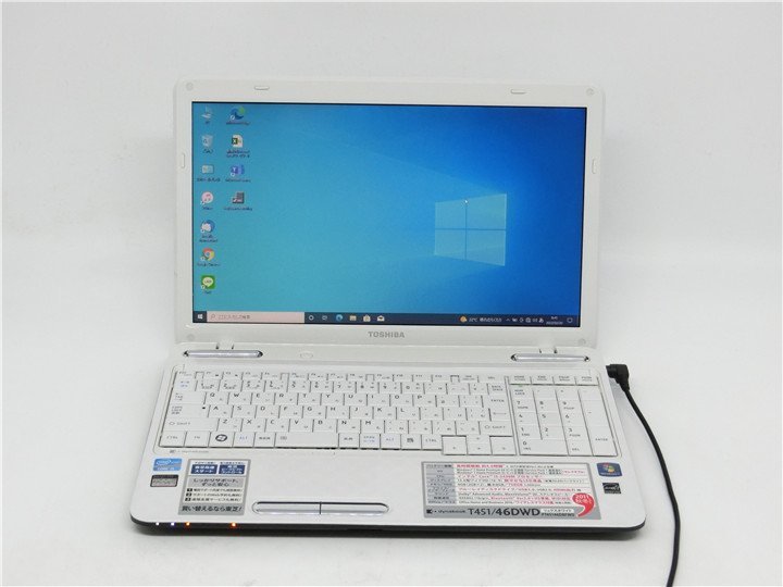 中古/15.6型/ノートPC/Windows10/爆速SSD256/8GB/2世代i5/TOSHIBA　T451/46DWD 　新品無線マウス　MSoffice搭載　_画像1