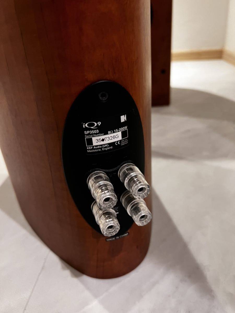 Z101 KEF IQ9 SP3503 iQ9 トールボーイ型 スピーカーペア