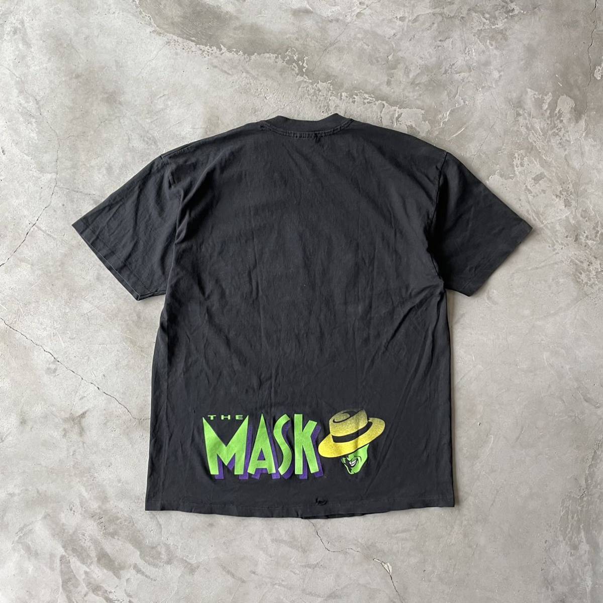 90s THE MASK マスク Tシャツ 映画 ムービー ジムキャリー キャメロン