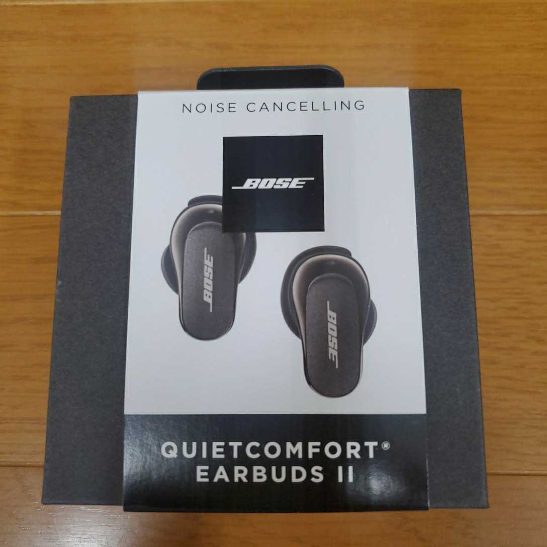 輝い □新品未開封 BOSE II トリプルブラック ※送料無料 Earbuds