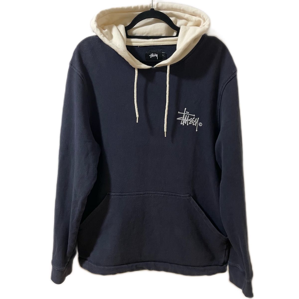 STUSSY / Two Tone Hoodie プルオーバーパー