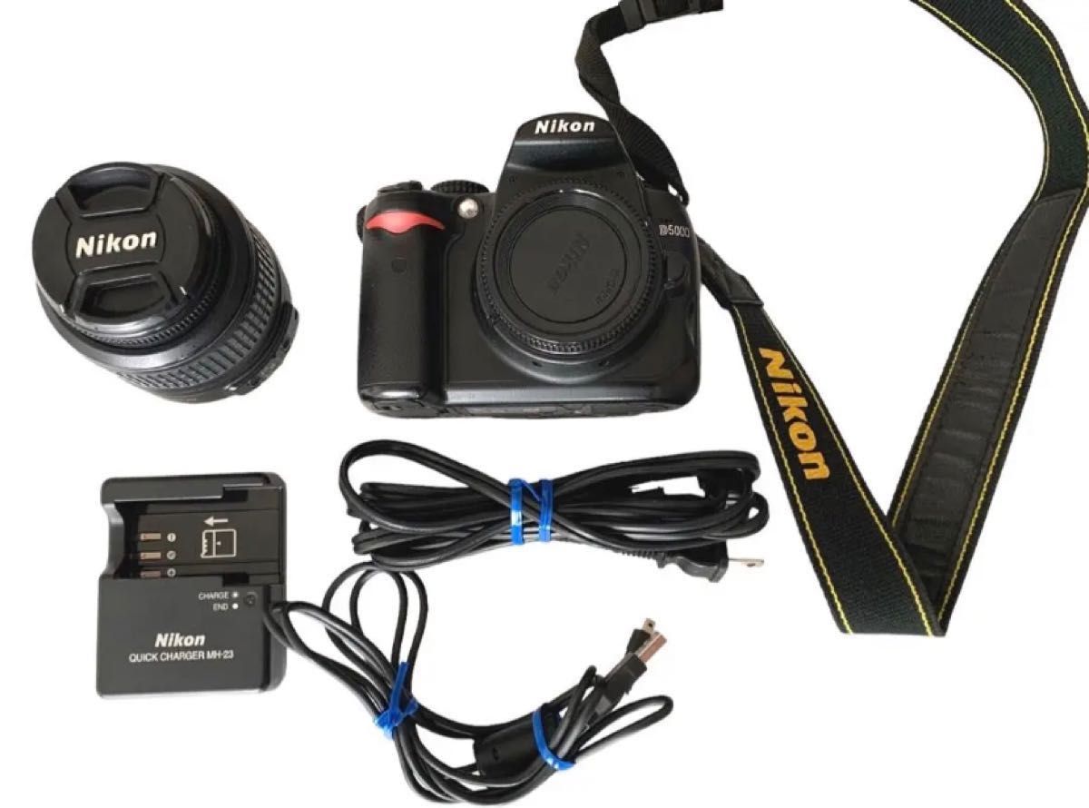 Nikon(ニコン)デジタル一眼レフD5000.18〜55mm zoom【美品