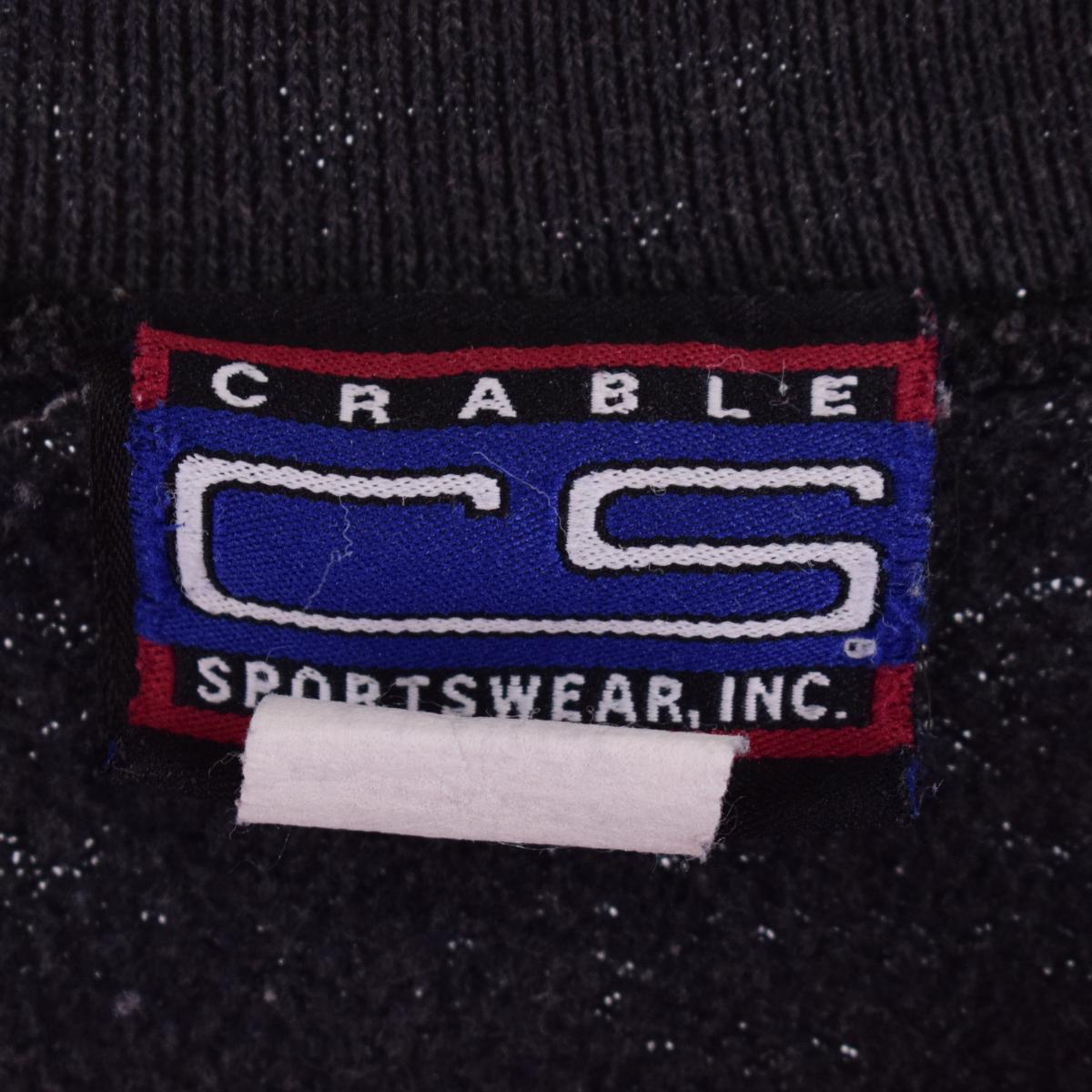古着 CRABLE CS sports wear inc カレッジスウェットシャツ トレーナー USA製 メンズXL /eaa305369_画像3