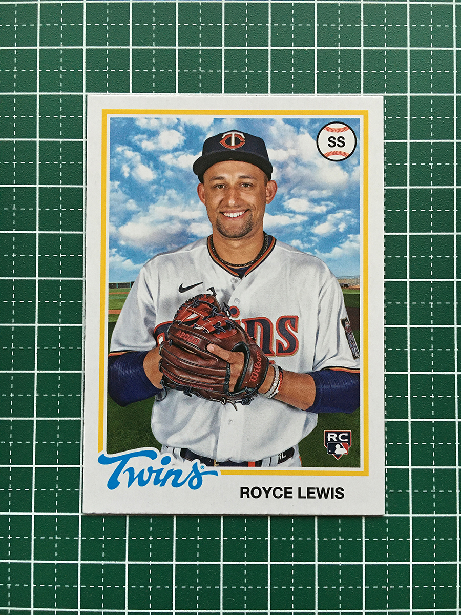 ★TOPPS MLB 2022 ARCHIVES #116 ROYCE LEWIS［MINNESOTA TWINS］ベースカード「1978 TOPPS」ルーキー「RC」★_画像1