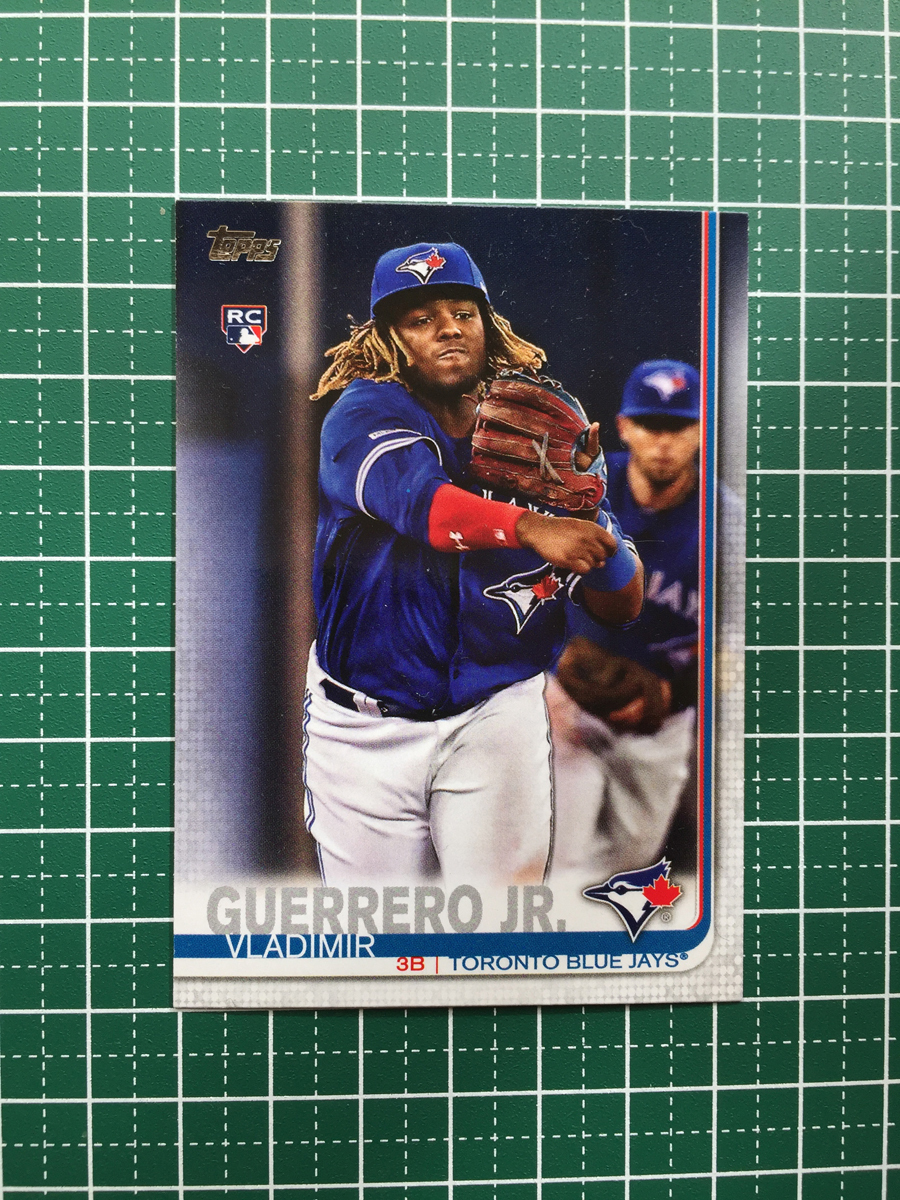 ★TOPPS MLB 2019 UPDATE #US1 VLADIMIR GUERRERO JR.［TORONTO BLUE JAYS］ベースカード ルーキー RC 19★_画像1