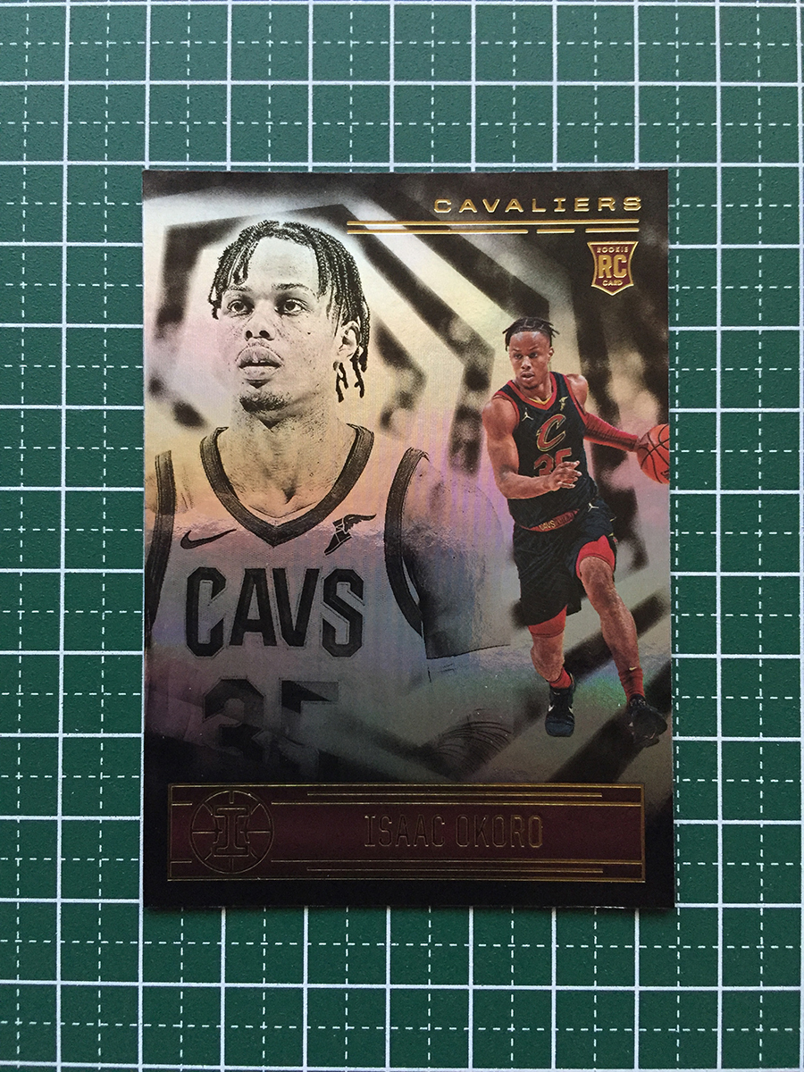 ★PANINI 2020-21 NBA ILLUSIONS #161 ISAAC OKORO［CLEVELAND CAVALIERS］ベースカード「ROOKIES」ルーキー「RC」★_画像1