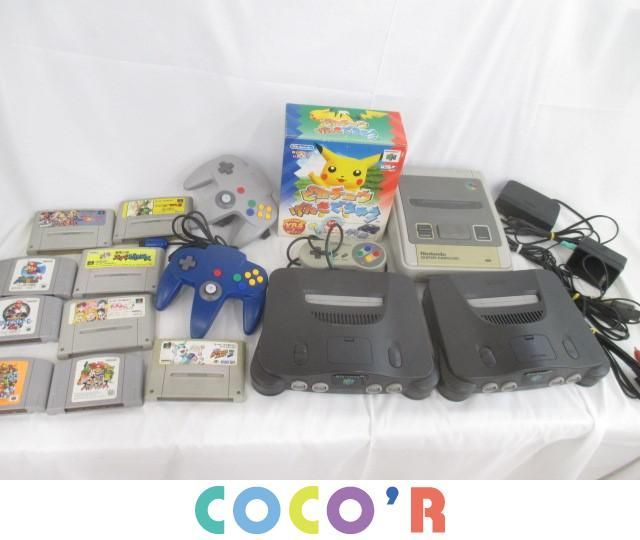 [ including in a package possible ] junk game Super Famicom NINTENDO64 body cable controller soft etc. goods se