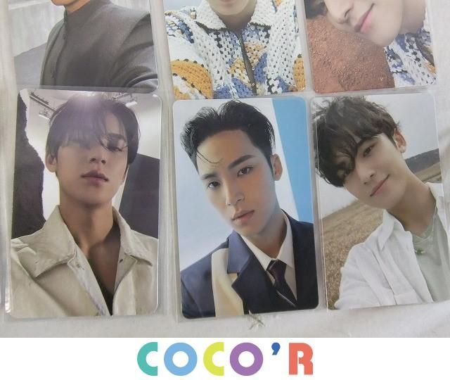 [ including in a package possible ] secondhand goods ..SEVENTEENmingyusng.nFACE THE SUN DREAM Attcca trading card 16 sheets goods set 