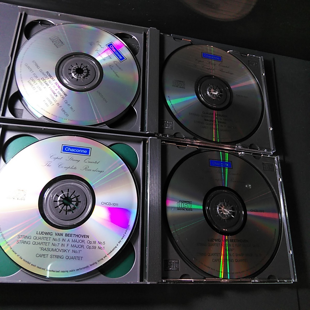 u（CHACONNE 6CD）カペー弦楽四重奏団 録音全集 Capet String Quartet The Complete Recordingsの画像7