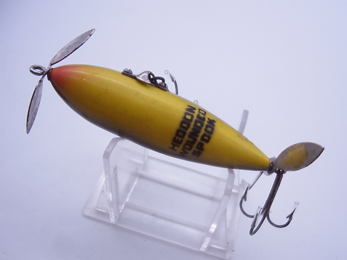 オールド ヘドン ウーンデッドスプーク ウンデッドスプーク Heddon Wounded Spook BF 吹き目 直ペラ_画像3