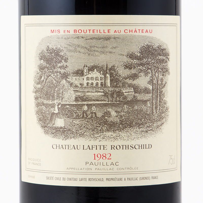 シャトー・ラフィット・ロートシルト Chateau Lafite Rothschild 1982 14％未満 750ml ボルドー フランス 赤 ワイン - 1