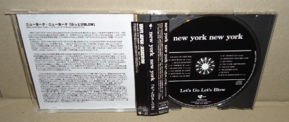 NEW YORK NEW YORK LET'S GO LET'S BLOW 中古CD Terry Edwards The Higsons 1980's JAZZ JIVE ROCK&ROLL ジャズ/ロックンロール/ロカビリーの画像2