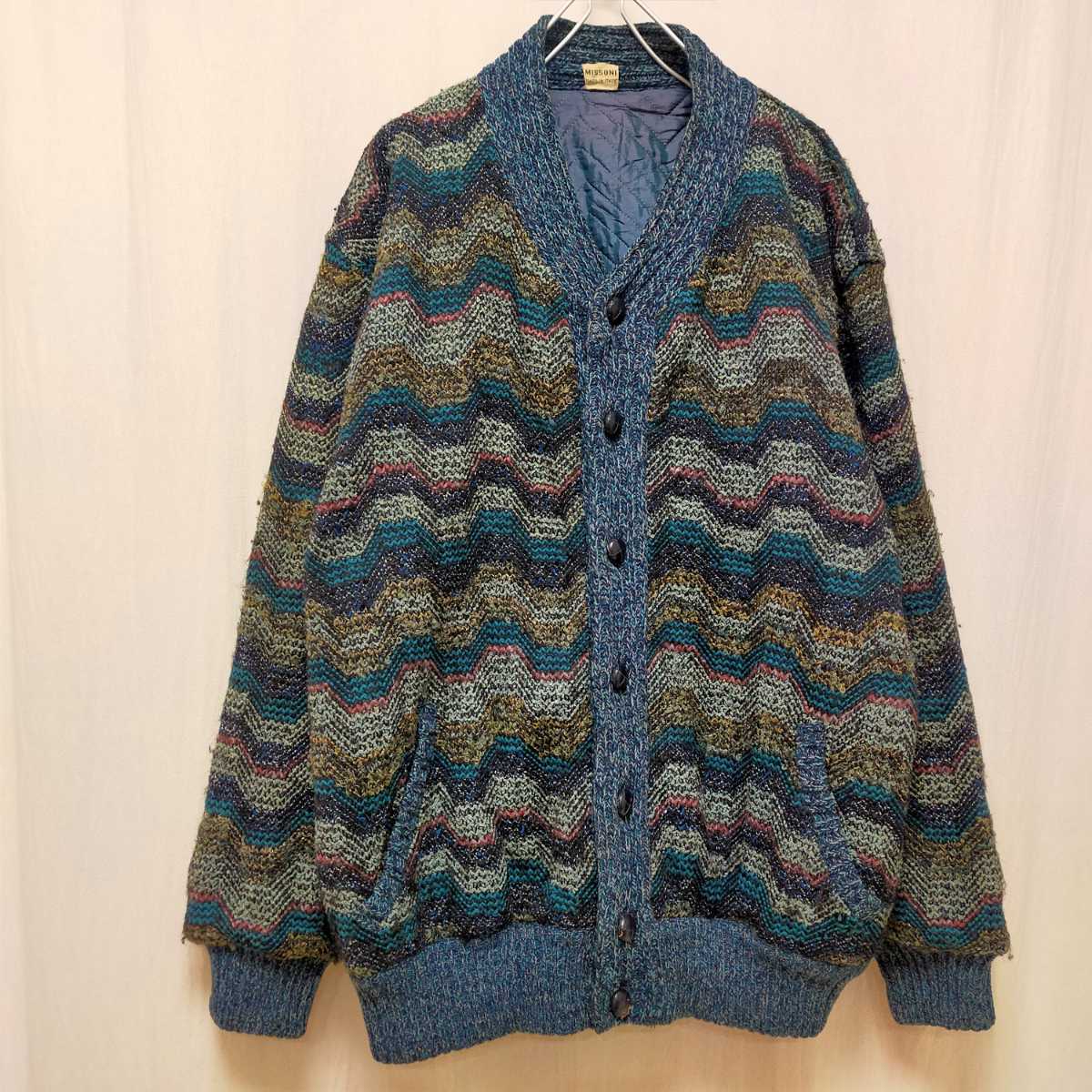 MISSONI ニット 前開き カーディガン コート イタリア製-