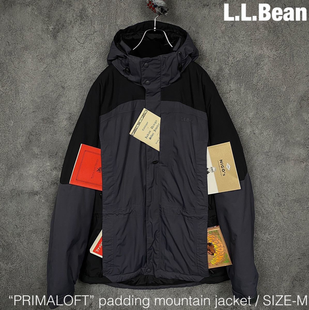 最新デザインの ダウン 中綿 PRIMALOFT L.L.Bean マウンテンジャケット 