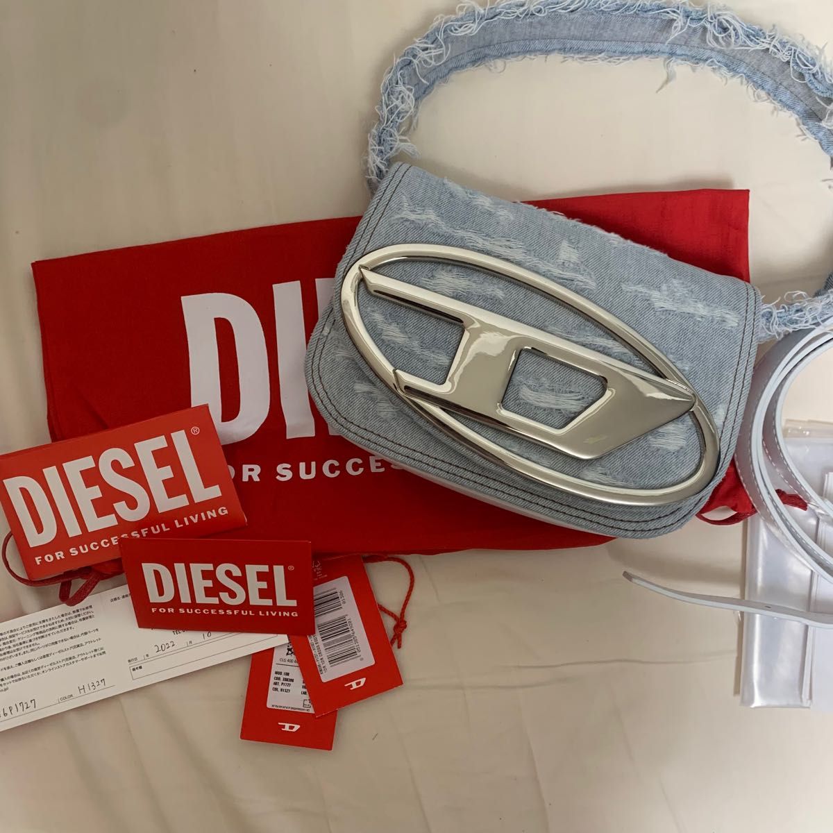 diesel 1dr ショルダーバッグ デニム｜Yahoo!フリマ（旧PayPayフリマ）