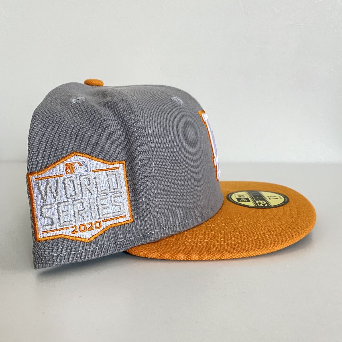 新品 New Era ツバ裏グレー LA Dodgers 2Tone Grey Orange Cap 新品 New Era ツバ裏グレー LA Dodgers 2Tone Grey Orange Cap