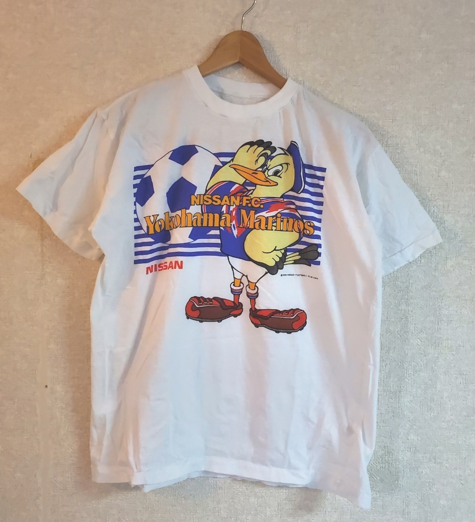 横浜マリノス Jリーグ Tシャツ NISSAN FC サッカー マリノス君 横浜マリノス Jリーグ Tシャツ NISSAN FC サッカー マリノス君