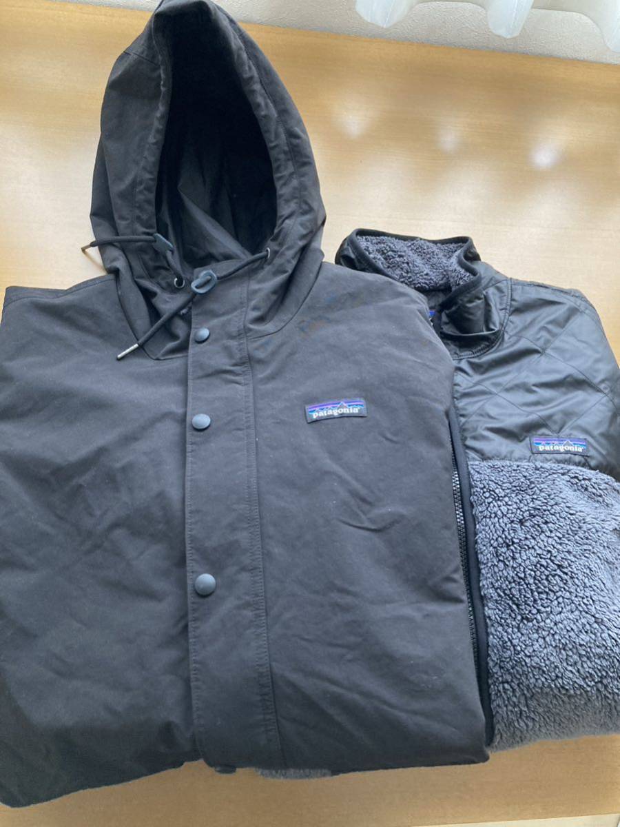 最新入荷 Lsize black jacket 1 in 3 isthmus patagonia 3way 定価