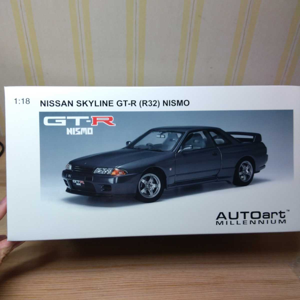 超お買い得！】 ミニカー ニッサン スカイライン GTR R32 新劇場版 頭