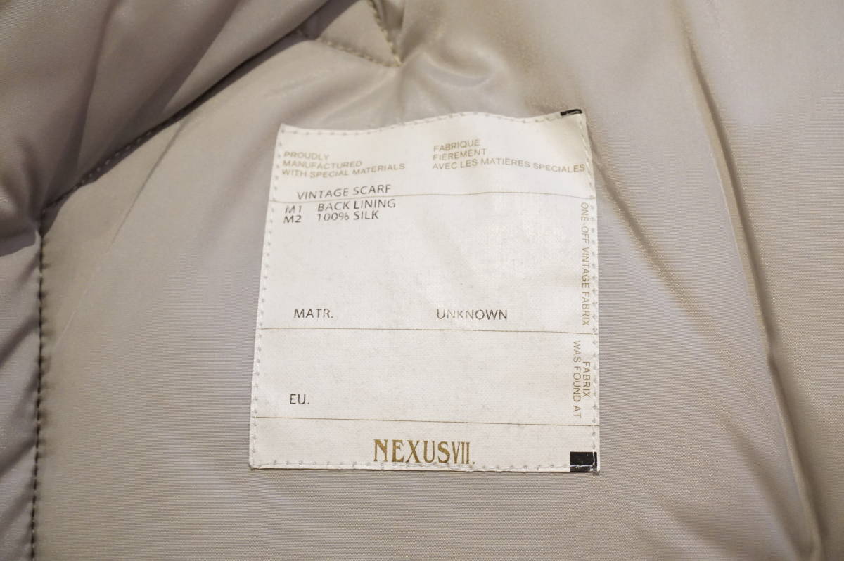 NEXUSⅦ Rocky Mountain Featherbed iTADAKi* unused Nexus seven Rocky mountain itadaki collaboration leather down vest regular price 26 ten thousand 