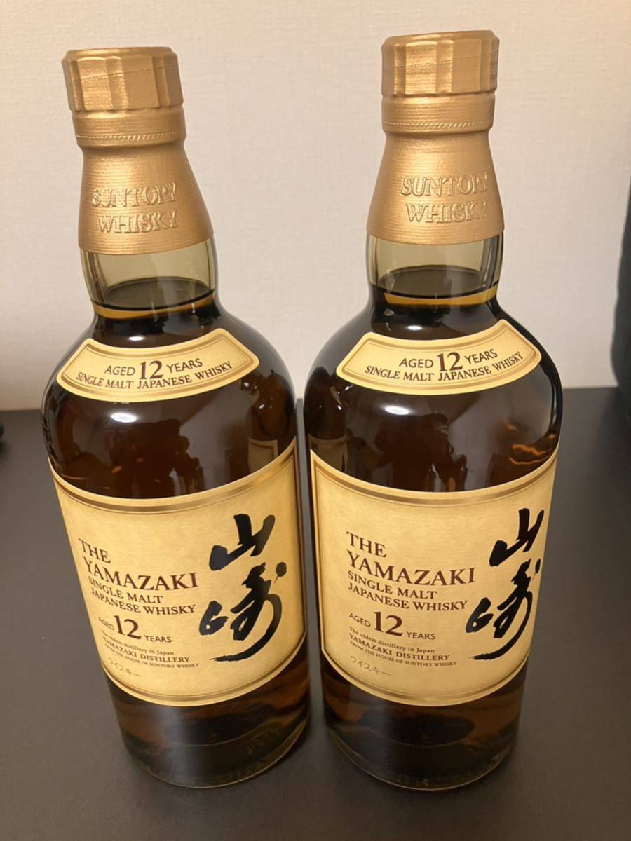 山崎12年 サントリー SUNTORY ウイスキー 古酒 43% 700ml【未開栓