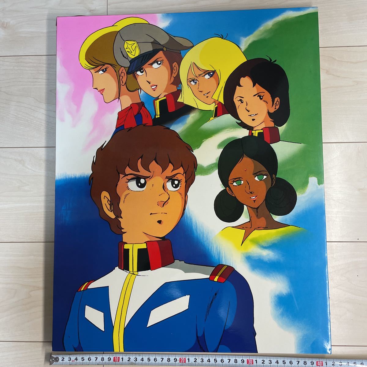 機動戦士ガンダム 木枠ポスター アムロセイラマチルダララァ 機動戦士ガンダム 木枠ポスター アムロセイラマチルダララァ