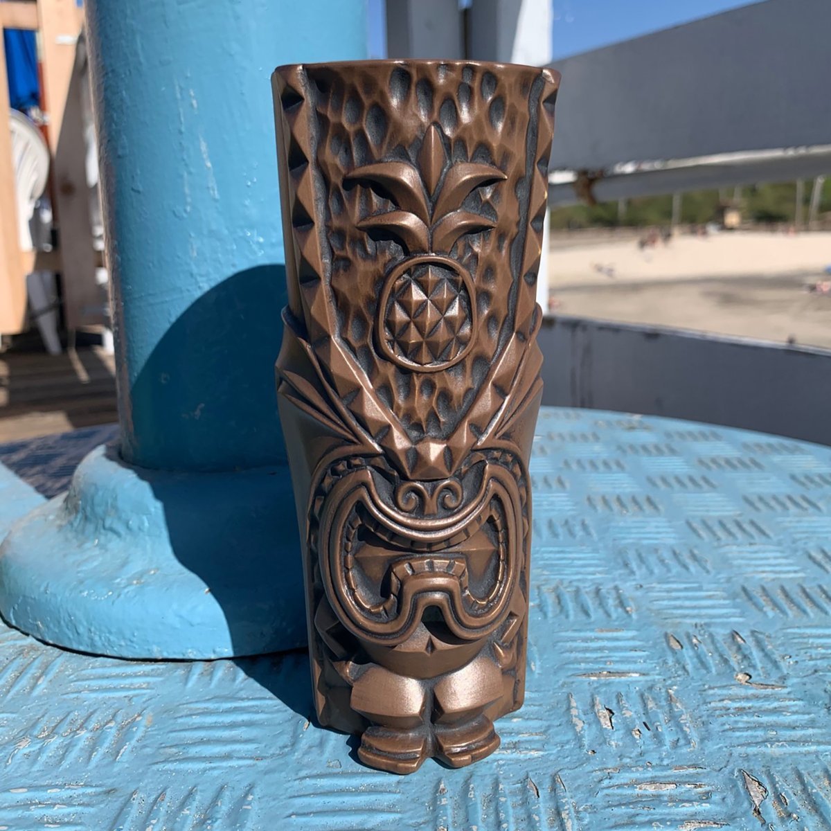 ★Tiki Farm ティキ ファーム マグ THE PINEAPPLE KING BROWN 雑貨 パイナップル ku 島 mug island bar_画像1