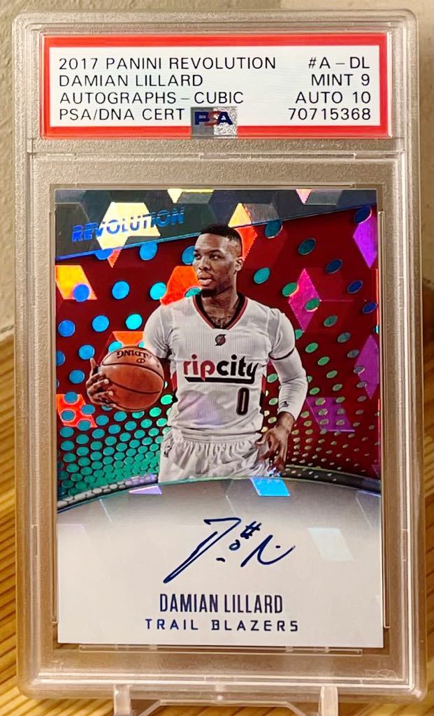 ダミアンリラード 直筆サインカード Lillard Auto Panini-