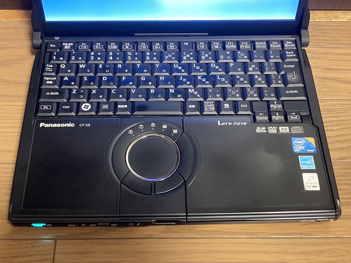 Panasonic レッツノートブラックモデル Let's note CF-S9 黒色 Panasonic レッツノートブラックモデル Let's note CF-S9 黒色