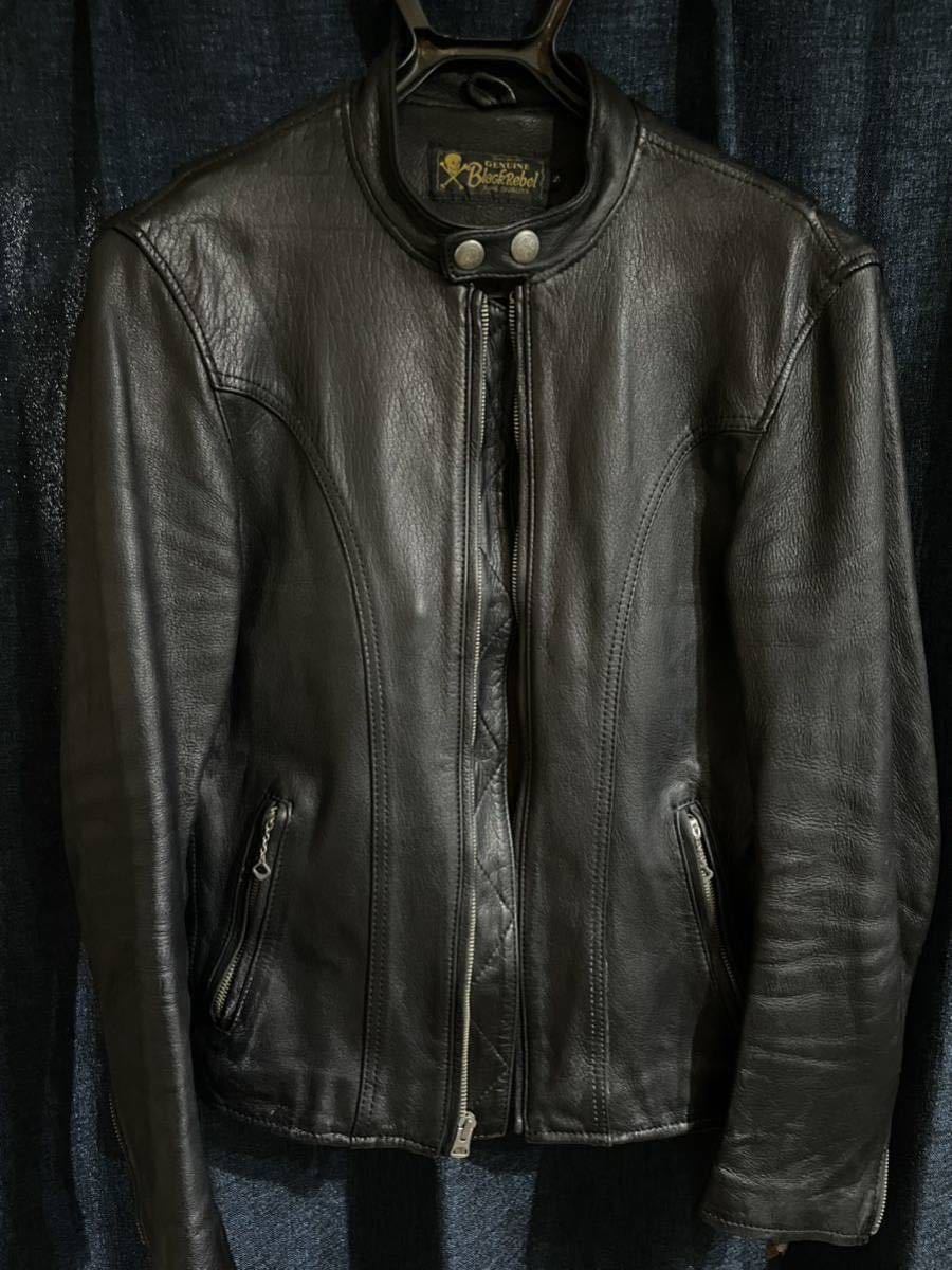 ルードギャラリーRUDE GALLERY BLACK REBEL レザージャケット シングル