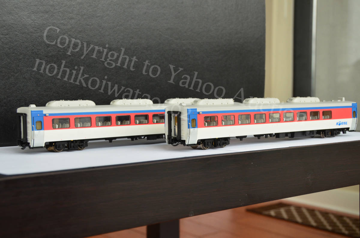 Yahoo!オークション - Hantrack 韓国鉄道ムグンファ号 乗客2車両 Yahoo!オークション - Hantrack 韓国鉄道ムグンファ号 乗客2車両