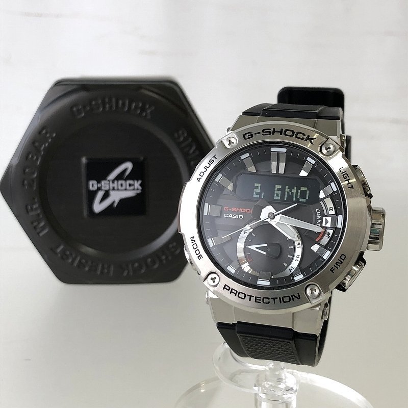 大特価!!大特価!! カシオG-SHOCK G-STEEL GST-B200 タフソーラー