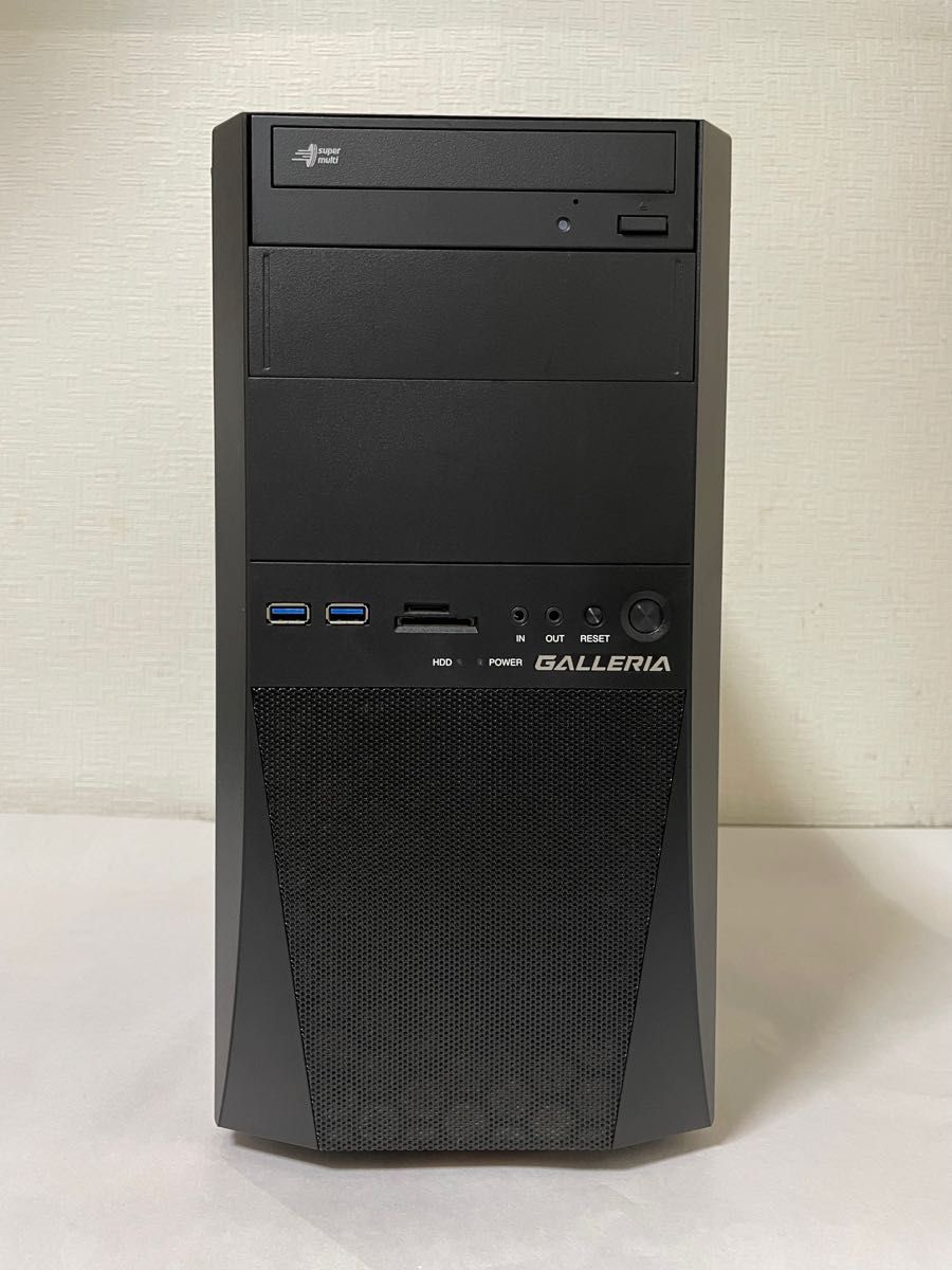 ゲーミングPC ガレリア GeForce GTX1060 Core i7 SSD デスクトップ