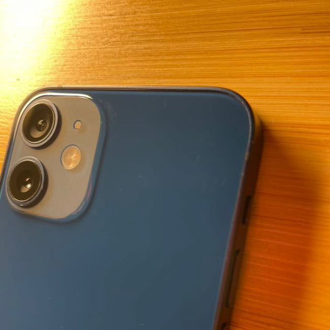 SIMロック解除済】Apple iPhone 12 mini Blue 128GB au SIMフリー