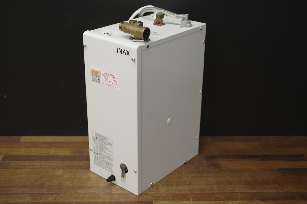 LIXIL リクシル ゆプラス 小型電気温水器 EHPN-F6N4 2020年製 わきあげ60℃ タンク容量6L 100V ■通電確認済 中古 洗面所 手洗い リノベ B