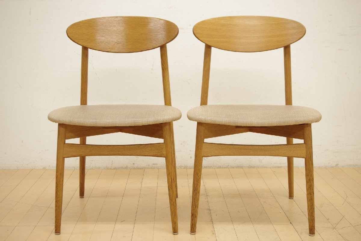 .. промышленность kitsu есть [D]Standard Collection стул 2 ножек комплект белый дуб материал обеденный стол стул стул living Cafe магазин еда и напитки магазин 
