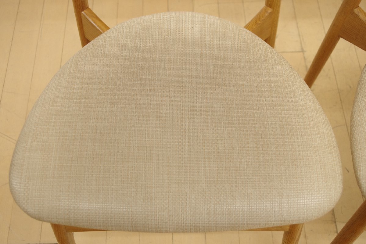 .. промышленность kitsu есть [D]Standard Collection стул 2 ножек комплект белый дуб материал обеденный стол стул стул living Cafe магазин еда и напитки магазин 