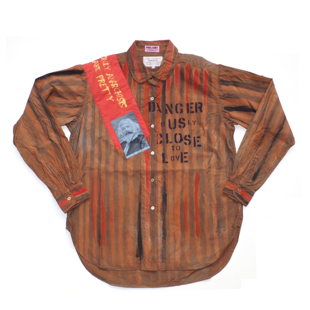 新品未開封品 peel&lift anarchy shirt brick XL アナーキー 新品未開封品 peel&lift anarchy shirt brick XL アナーキー