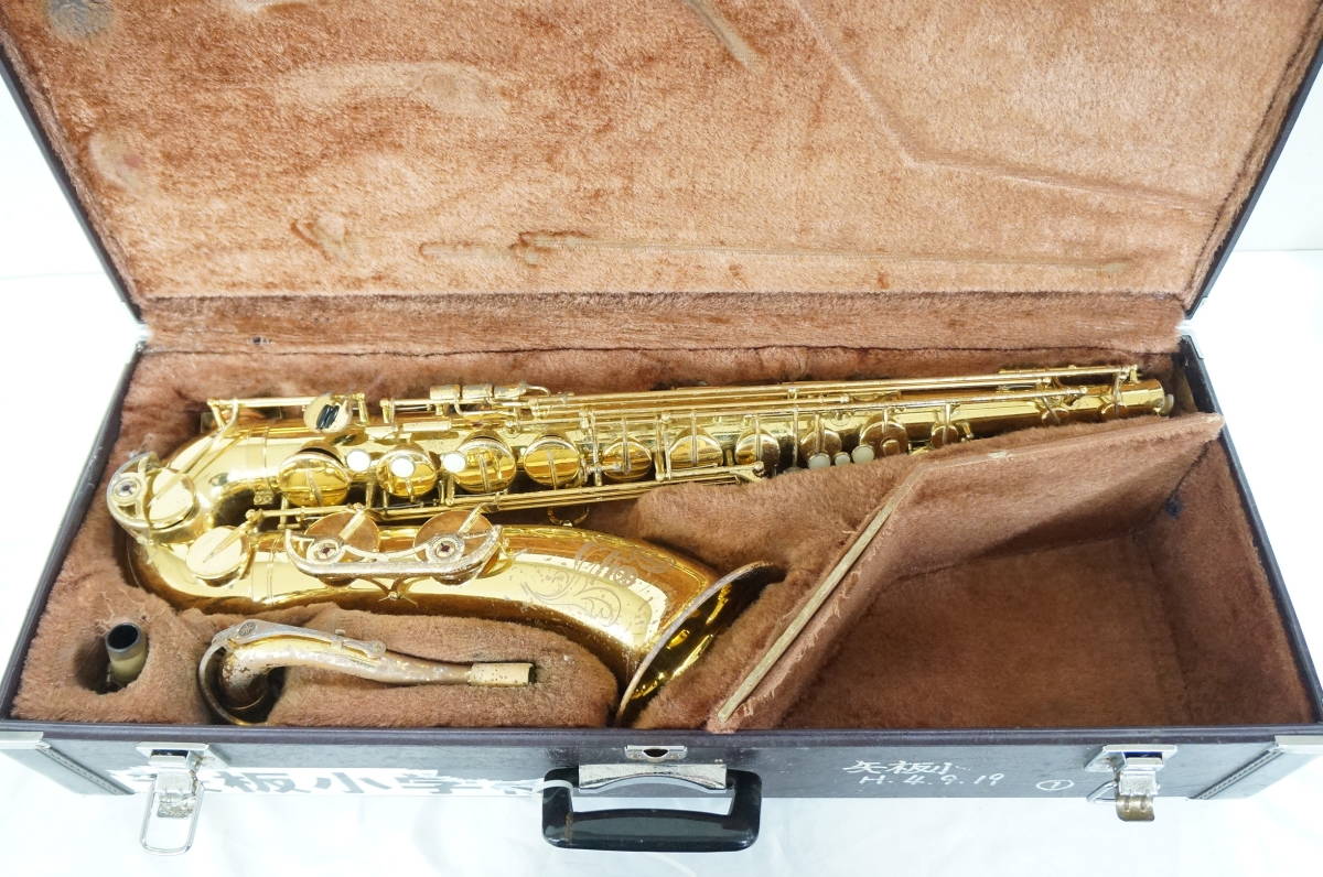 ⑧ YAMAHA ヤマハ YTS-475 テナーサックス 管楽器 ハードケース付き