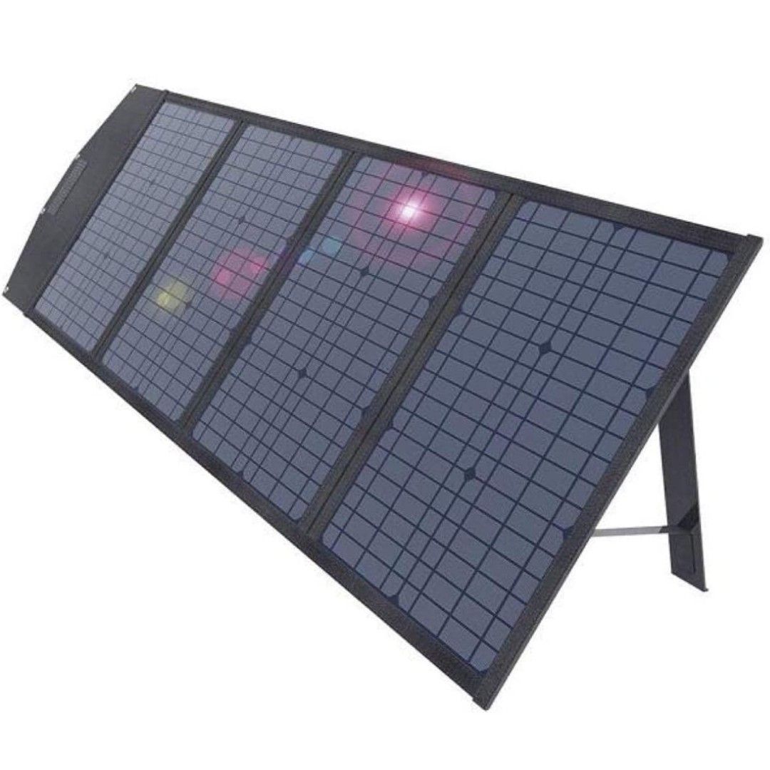 ソーラーパネル　100W ソーラーチャージャー 折り畳み式 コンパクト在庫10
