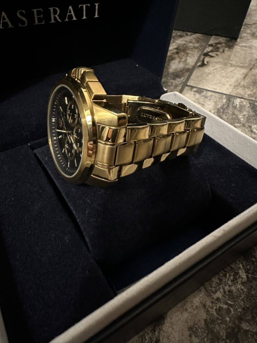 希少】美品Maserati マセラティ 腕時計ゴールド | www.qmsbrasil.com.br