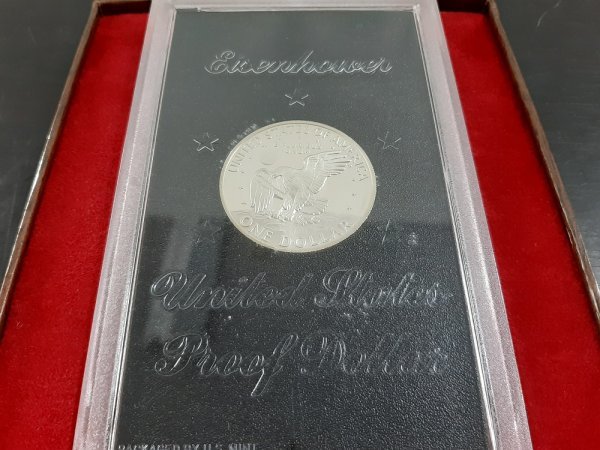 UFT7 記念コイン おまとめ3点 アメリカ 1971年 アイゼンハワープルーフ 