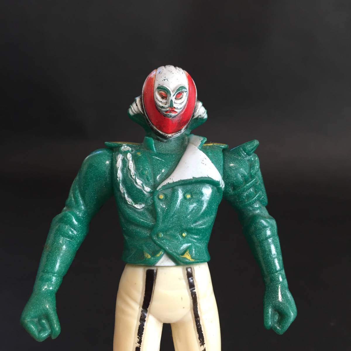 ■【希少・1988年・当時物】BANDAI 仮面ライダー幹部ボスガンソフビ Yahoo!オークション - バンダイ 当時物 仮面ライダーブラックRX