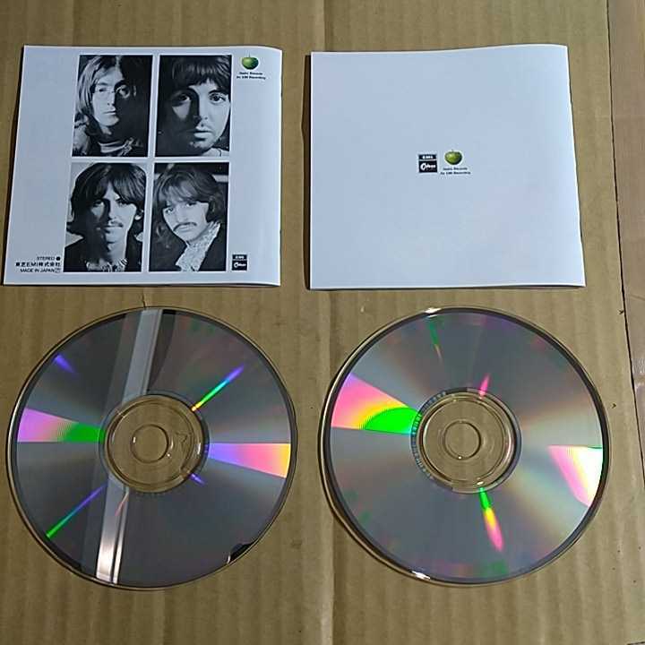 ビートルズ「S.T.(white album)」邦２枚組CD 1993年版 帯付き ★★beatlesホワイトアルバムの画像5
