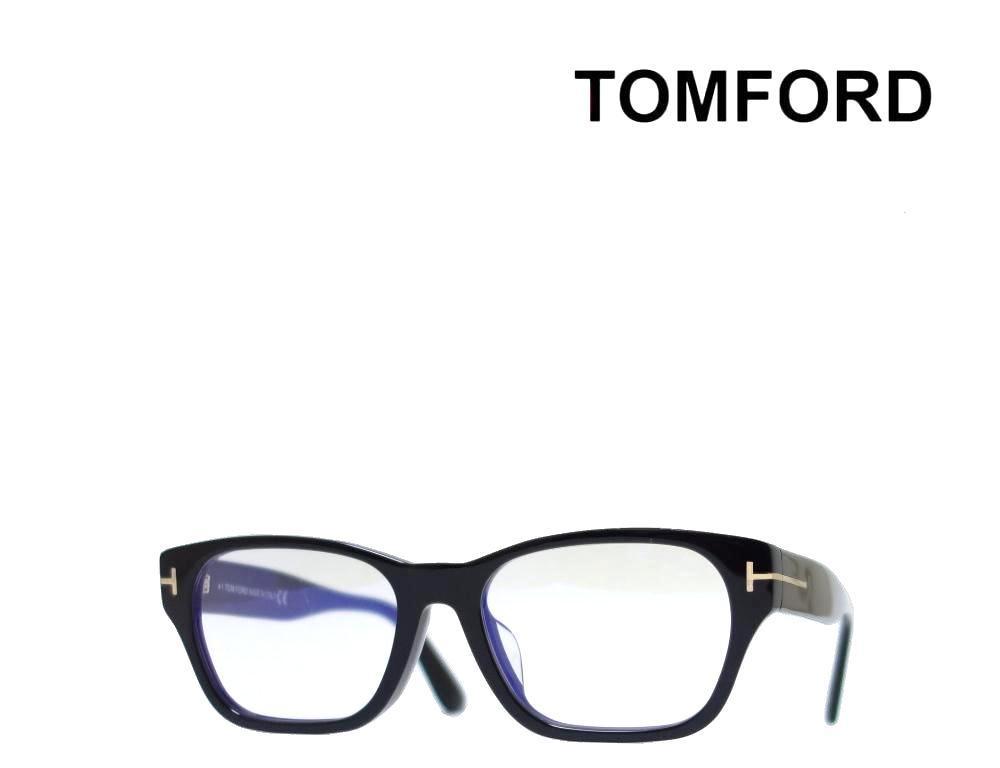 TOM FORD】トム フォード メガネフレーム TF5781-D-B/V 001 ブラック ブルーライトカットレンズ付き アジアンフィット  国内正規品