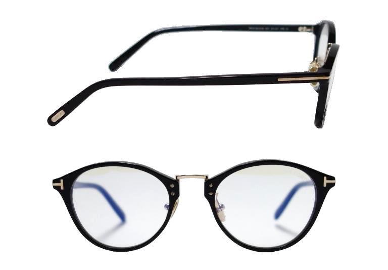 TOM FORD】 トム フォード メガネ TF5728-D-B/V 001 ブラック ブルー
