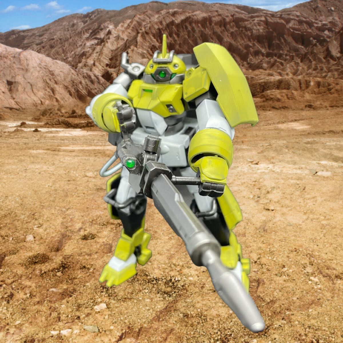 HG 1/144 デミトレーナー (チュチュ専用機) 塗装済み改修完成品 水星の