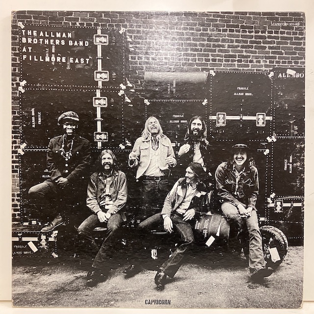 ★即決 Allman Brothers Band / at the Fillmore East sd2-802 r12751 米オリジ ピンク マト全F AT/DK 刻 オールマン・ブラザーズ・バンド_画像1