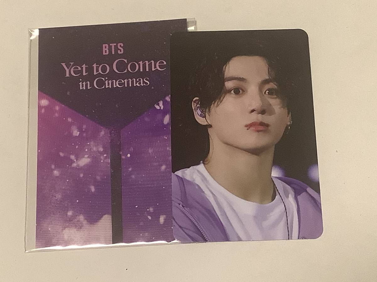 再×14入荷 BTS Yet to come 釜山コン 映画 入場特典 ジョングク - 通販